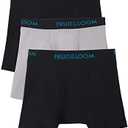Fruit of the Loom Men's Breathable Boxer Briefs, Moisture Wicking Underwear, Assorted Color Multipacks Size L