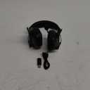 WG2 Wireless Gaming Headsets with Microphone for PS5, PS4, PC, Switch, Mac, Crystal Stereo Bluetooth Headphones, Wireless Headset 2.4GHz with Lossless Audio, 50 Hr Battery, Cool LED (Standard, Premium Black)