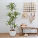 Yepdin Artificial Dracaena Plants Indoor, 5 ft Faux Tropical Floor Plants Indoor, Tall Fake Yucca Silk Tree in Pot, Artificial Trees for Home Office Decor Indoor Outdoor Housewarming Gift