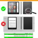 WALNEW Case for 7-inch Kindle Paperwhite 12th Gen 2024 and Colorsoft Signature Edition, Premium PU Leather Protective Cover for Kindle Paperwhite, Auto Wake/Sleep