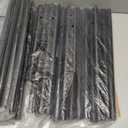 Sakugi Storage Shelves - 5 Tier Shelf Organizer, Heavy Duty Garage Shelving Unit with Leveling Feet, Stable Metal Shelves Organizer for Pantry, Kitchen and Closet, 33.0" W x 12.6" D x 72.0" H, Black