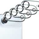 2 x ivoler 4-Pack Camera Lens Protector for iPhone Air 6.5'' Screen Protector Tempered Glass[Case Friendly][New Rersion],for iPhone 17 Air Scratch-Resistant,Clear+Black Circle (Transparent)