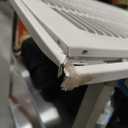 HVAC Premium 32 x 18 Duct Opening Steel Return Air Filter Grille, for 1-inch Filter, Removable Door, Flat Stamped HVAC Vent Cover Grille, Outer Dimensions 34.5 x 20.5