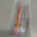 Reusable Silicone Drinking Straws, 12 Pcs Eco Friendly Silicone Straws 2 cleaning Brushes,for 30oz and 20oz Tumblers, Rtic,Yeti, Ozark, (Two-tone Dot, 10 inches)