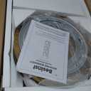 Rotating Bookshelf Tower, 5 Tier Spinning Bookcase, Revolving 360 Book Shelf Narrow Tall Bookcase, Vertical Turning Round Bookshelf Organizer, Corner Book Shelf for Small Space, Rustic Brown