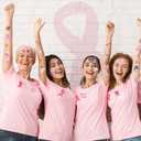 A1diee Breast Cancer Awareness Ribbon Stickers - 2000Pcs Pink Ribbon Roll Sticker Gifts for Women Girls, Inspirational Breast Health Decor Decals for Water Bottle Guitar Laptop Christmas Decoration