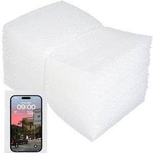6''x10'' Bubble Pouch Bags, 47Pcs Clear Bubble Pouches Wrap for Shipping, Double Walled Cushioning Bags for Cushioning, Packing, Moving and Storage Fragile China Dishes Electronic Item