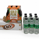 Water, Sprite, Tea Gold Peak, AW Zero Sugar Best By: Jul. 21, 2025/ Sep. 21, 2025