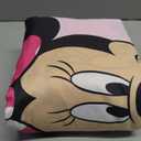 Jay Franco Kids Sheet Set with Fitted, Flat Sheets & Pillow Cover - Ultra-Soft Bedding with Pillowcase for Room Decor, Pink - Minnie Mouse, 4 Piece Full