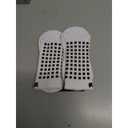 Lux Dual Grip Socks - Soccer Grip Socks for Men and Women. GripArray Performance & Comfort (Small, White)