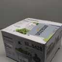 Ourokhome Salad Spinner Lettuce Dryer, One-handed Easy Press Large Vegetable Dryer Salad Mixer with Comfortable and Retractable Pusher and Brake Button for Greens, Herb, Berry, Fruits, 6.3 QT, Black