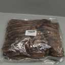 Simmore Decorative Spring Throw Pillow Covers 20x20 Set of 2, Soft Natural Plush Flannel Double-Sided Fluffy Couch Pillow Covers for Sofa Living Room, Brown