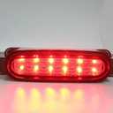 Smoked LED 3rd Brake Light Compatible with Mazda RX-8 20042008 Exterior Accessories
