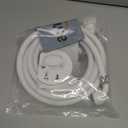 9.8 Ft Portable washing machine hoses, washer hoses,Used for quick connect of Twin Tub washing machine and mini washing machine water supply line, PVC (9.8FT/ 3M)