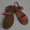 SODA PLENTY ~ Women's Strappy Ankle Wrap Buckle Fashion Flat Sandals 5