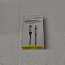 Acoustix 6 Foot Braided Auxillary Audio Cable USB C TO 3.5 mm 6Ft Black
