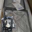 GYIIYUO TV Stand with Fabric Drawers - Entertainment Center and Industrial Console Table with Open Storage Shelves for Living Room, Bedroom - 71.5" Rustic Brown