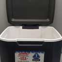 Coleman Xtreme 50qt Rolling Cooler with Wheels, Extra-Walled Insulation Keeps Ice up to 5 Days, Portable Wheeled Hard Chiller (Black)