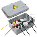 Hrensaw Large Outdoor Electrical Box(12.5x8.5x5inch),IP54 Waterproof Outdoor Outlet Covers,Weatherproof Extension Cord Covers Protect Outlet,Plug,Timer,Power Strip,Holiday Light,Grey