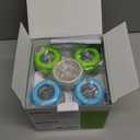 Sassy Baby Food Nurser – 4+ Months Set of 2- 4oz 100% Silicone Nipple and Spoon BPA-Free (30182)