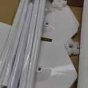 YALLOVE 4 Set of 63 Inch Metal Balloon Column Stand with Water Weight, Internal Threaded Rod Design, Stable, Reusable, Easy to Assemble n Disassemble, Great for Wedding, Grad, Shower Party Decoration