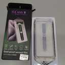 (2-Pack Anti Blue Light Matte Screen Protector for iPhone 15 Pro (6.1-Inch),9H Tempered Glass,Anti-Glare,Full Coverage,Anti-Fingerprint,Auto Dust Removal,Bubble-Free