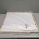 Poster Palooza 20x20 Frame White Wood Picture Frame | Includes UV Acrylic, Foam Board Backing & Hanging Hardware