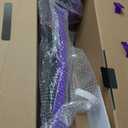 ChromeWheels Mini Scooter for Toddlers, Deluxe 3-Wheeled Scooters for Kids, 4 Adjustable Height Glider with Kick Scooters, Lean-to-Steer with LED Light-Up Wheels for Ages 3-6 Girls Boys (Purple)