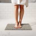 ITSOFT Plush Bathroom Rug 22x14, Absorbent Machine Washable ...