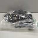 Hungdao 12 Pcs Christmas Stockings Mini Knitted Xmas Stockings Bulk 8.3 Inch Rustic Socks Double Sided Fireplace Hanging Vintage Socks for Family Christmas Decorations (Black)