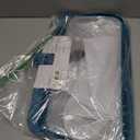 POOLWHALE Professional Pool Skimmer Net, Heavy Duty Swimming Leaf Rake Cleaning Tool with Deep Fine Nylon Mesh Net Bag - Fast Cleaning,Easy Scoop Edge,Debris Pickup Removal (No Pole)