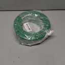 6 AWG THHN Stranded Bare Copper Wire 100FT Green Grounding Wire, Electrical Wire, 600V Rated Building Wire, Ideal for Panel Wiring, Grounding, Lighting Circuits, Control Systems