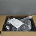 Collapsible Wagon Cart Foldable - Portable Heavy Duty Folding Beach Wagons with Wheels - Outdoor Utility Carts for Groceries, Shopping, Camping, Sports, Garden with Large Capacity - Black