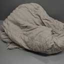 JOLLYVOGUE Beige Twin Size Comforter Set, 2 Pieces Seersucker Lightweight Fluffy Bedding Set, Twin Ruffle Comforter, All Season Soft Microfiber Shabby Chic Bed Set