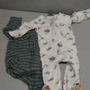 3-pack Sleep and Play (3-6 Months, Stripe Safari)