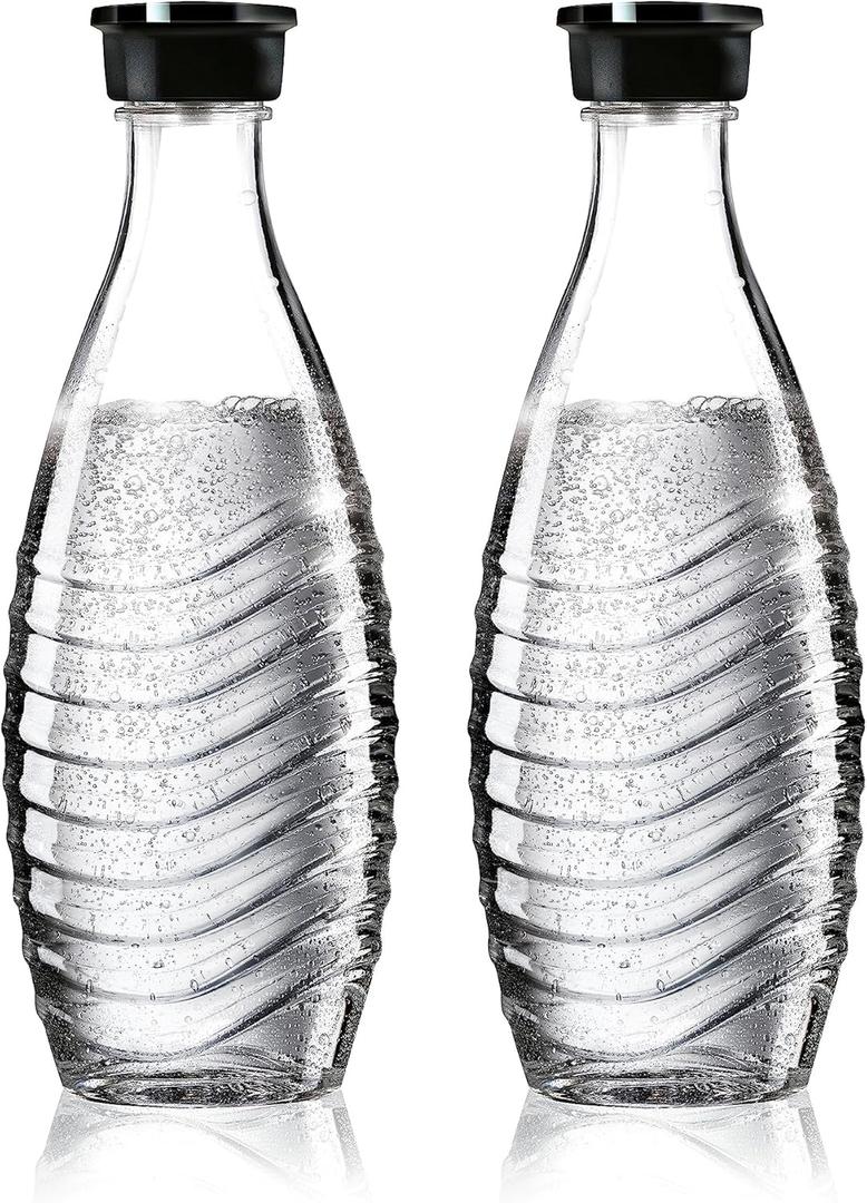 sodastream Duopack / 1047200490 Carafe en verre 2 x 0,6 l Pour modles Penguin et Crystal (Import Grande Bretagne) (Pack of 2)