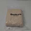 Bedsure 100% Cotton Muslin Throw Blanket Twin XL for Bed - 4-Layer Breathable and Lightweight Thin Soft Summer Gauze Muslin Blankets for Adults, Linen Beige, 66x90 Inches