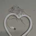 Red Heart Neon Sign, Battery Operated or USB Powered Neon Heart Lights for Valentines Day Decoration, Valentines Gifts for Wife Wedding Proposal Anniversary Mother's Day Girls Room Table Wall Decor (1 pack)