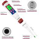 Smart pH Meter for Food, GIDIGI Digital Food pH Tester, Accurate Canning pH Test Kits with ATC, Professional Fermenting pH Test Pen, Spear pH Probe for Bread Cheese Sushi Rice Sourdough Sauce Meat