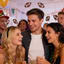 5 x AIUPUOC Football Headband for Women Cute Football Design Headband Head Boppers Sports Hair Accessories for Football Mom Fans Game Day Cheer Hairband Non Slip 1Pcs (Brown B, Average)