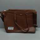 LOVEVOOK Lunch Tote Bag for Women, 3 in 1 Work Bag with Leakproof Cooler Compartment, Laptop Bag with Large Cup Holder for Office, College, Casual, Cinnamon