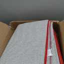 OJIA Christmas Rugs 5x7 Washable Rugs for Living Room, Xmas Red Holiday Rug Soft Animal Bedroom Carpet Ultra-Thin Entryway Rug, Non-Slip Throw Carpet for Kids Nursery Playroom Dining Room