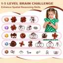 Easter Egg Fillers For Teens Adults, Easter Egg Stuffers Brain Teaser Puzzles 3d Puzzle Easter Basket Stuffers For Teen Easter Gifts For Kids Aged 6+