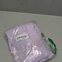 ABOCIW Womens Square Neck Tennis Dress Built in Shorts Pleated Backless Golf Athletic Dress with Pockets (Medium, Purple)