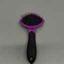 Hartz Groomer's Best Small Slicker Brush for Cats and Small Dogs, Black/Violet, 1 Count