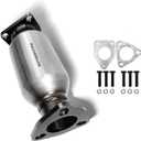 Rear Catalytic Converter Compatible with 2005 2006 2007 2008 2009 2010 Honda Odyssey 3.5L V6, 2003-2007 Honda Accord 3.0L V6 Catalytic Convertor High Performance (EPA Compliant)