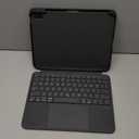 ESR for iPad Air 11" (M3/M2) & 10.9" (5th/4th Gen) Case with Keyboard, Magnetic Detachable Keyboard, Portrait/Landscape Modes, Large Click-Anywhere Trackpad, Backlit Keys, Shift Series, Dark Gray