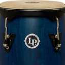 Latin Percussion City II Series Conga Set with Double Stand, Blue, LP646NYII