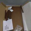 Cabinet Organizer Shelf(Set of 2),Kitchen Counter Shelves,Bamboo Spice Rack Countertop and Cabinet,Stackable Expandable,Large(Brown) (15.8"W)