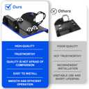 45 Degree Tile Chamfering Tool, Angle Grinder Stand for 45 Tile Cutting, Tile Cutter Tools Compatible with 100-Type Angle Grinders, Angle Grinder Attachments for Chamfering, Angle Can be Adjusted